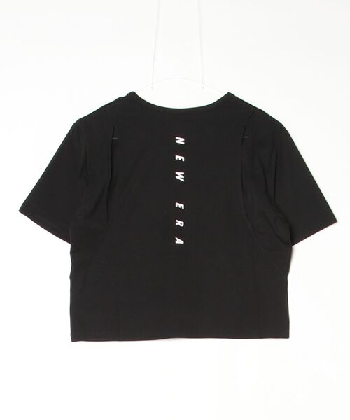 NEW ERA(ニューエラ)の「ニューエラ WPA SS TEE SHORT CUTTING BLK(Tシャツ/カットソー・レディース・ブラック・M/L)」の2枚目の写真