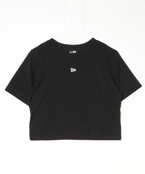 NEW ERA(ニューエラ)の「ニューエラ WPA SS TEE SHORT CUTTING BLK(Tシャツ/カットソー・レディース・ブラック・M/L)」の3枚目の写真