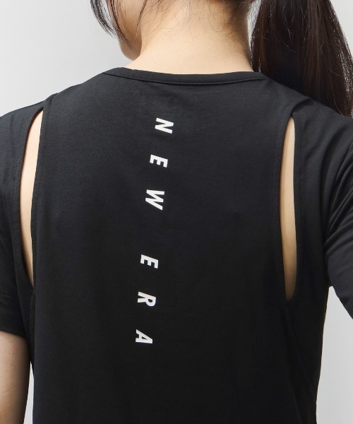 NEW ERA(ニューエラ)の「ニューエラ WPA SS TEE SHORT CUTTING BLK(Tシャツ/カットソー・レディース・ブラック・M/L)」の4枚目の写真