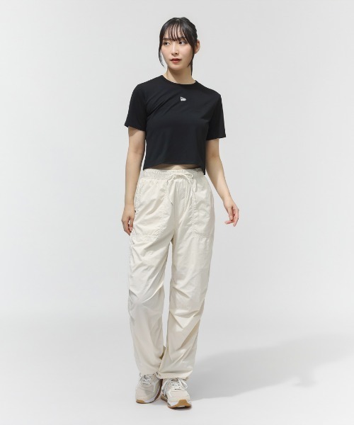 NEW ERA(ニューエラ)の「ニューエラ WPA SS TEE SHORT CUTTING BLK(Tシャツ/カットソー・レディース・ブラック・M/L)」の6枚目の写真
