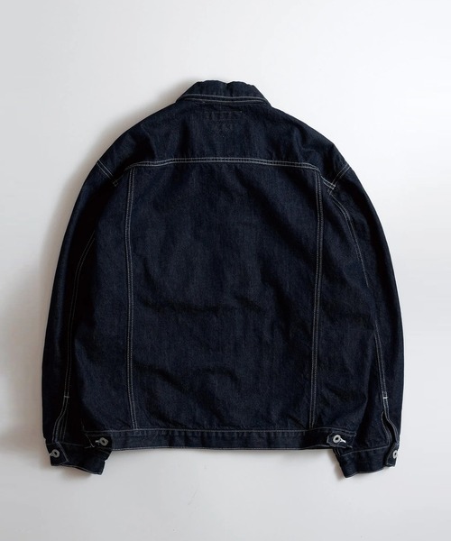 FDMTL（ファンダメンタル）の「【FDMTL】THIRD JACKET RINSE（デニムジャケット・メンズ・インディゴブルー・4/3）」の8枚目の写真