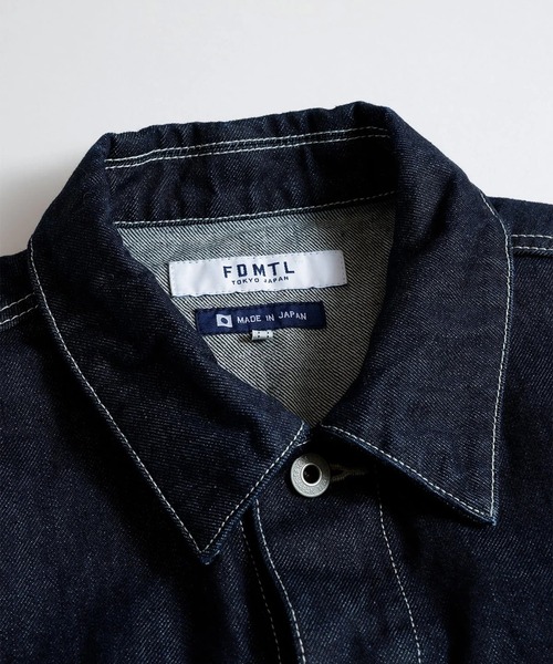FDMTL（ファンダメンタル）の「【FDMTL】THIRD JACKET RINSE（デニムジャケット・メンズ・インディゴブルー・4/3）」の7枚目の写真