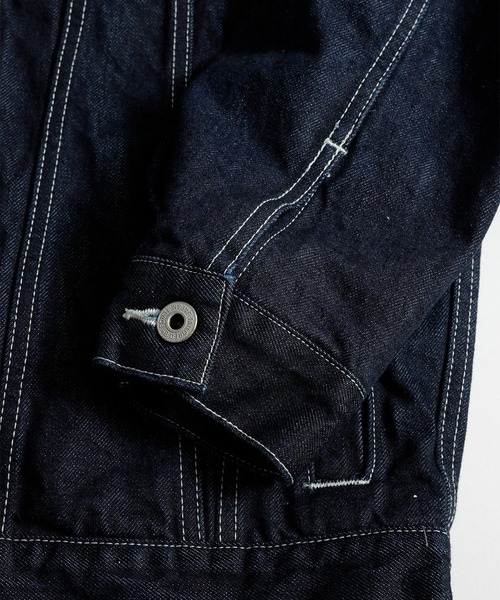 FDMTL（ファンダメンタル）の「【FDMTL】THIRD JACKET RINSE（デニムジャケット・メンズ・インディゴブルー・4/3）」の3枚目の写真