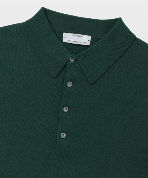 MANNERGRAM（マナーグラム）の「[ゼニア イタリア輸入原糸] Zegna YARN カラーニット グリーン_ゼニア サマーウール100（ニット/セーター・メンズ・その他・MEDIUM/X-LARGE）」の3枚目の写真
