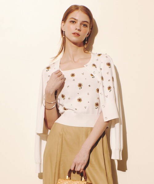 WEB 一部店舗限定【LOULOU WILLOUGHBY】サンフラワービジュー