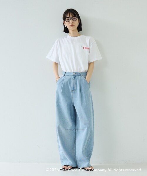 GALLEST（ギャレスト）の「【GOODROCKSPEED】Coca－Cola Back Print Logo T（Tシャツ/カットソー・レディース・ホワイト・38）」の2枚目の写真