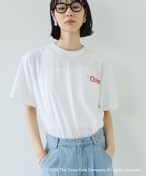 GALLEST（ギャレスト）の「【GOODROCKSPEED】Coca－Cola Back Print Logo T（Tシャツ/カットソー・レディース・ホワイト・38）」の3枚目の写真