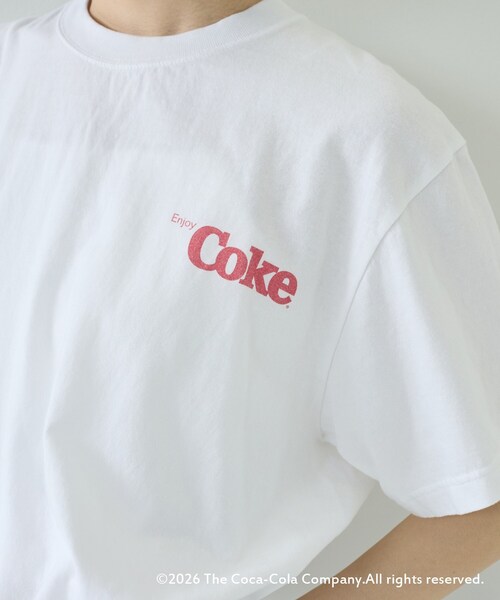 GALLEST（ギャレスト）の「【GOODROCKSPEED】Coca－Cola Back Print Logo T（Tシャツ/カットソー・レディース・ホワイト・38）」の5枚目の写真