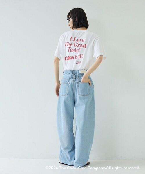 GALLEST（ギャレスト）の「【GOODROCKSPEED】Coca－Cola Back Print Logo T（Tシャツ/カットソー・レディース・ホワイト・38）」の6枚目の写真