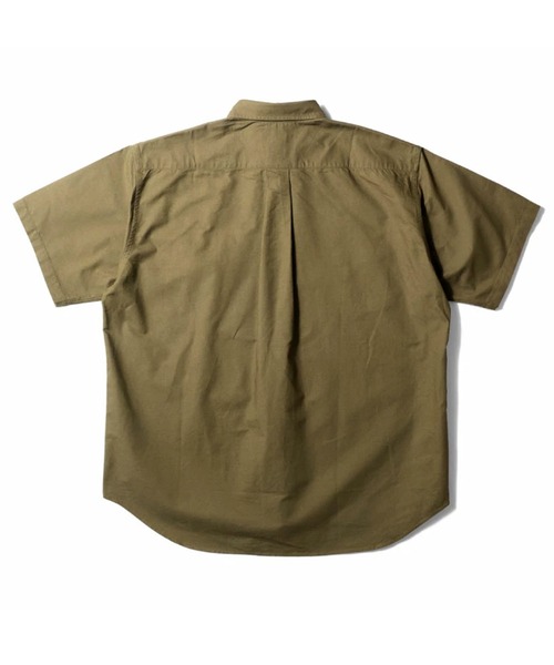 HOUSTON ヒューストン OXFORD BD S/S PULLOVER SHIRT オックスフォード