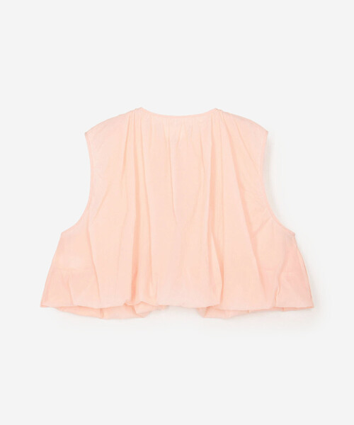 Bshop(ビショップ)の「eunoia | ナイロン ジップベスト WOMEN(ベスト・レディース・ピンク/ブラック・ONE)」の7枚目の写真