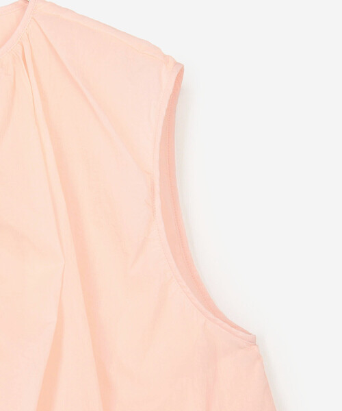 Bshop(ビショップ)の「eunoia | ナイロン ジップベスト WOMEN(ベスト・レディース・ピンク/ブラック・ONE)」の9枚目の写真
