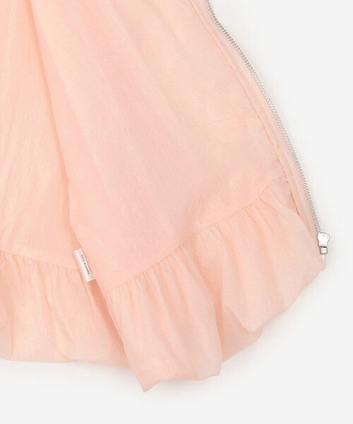 Bshop(ビショップ)の「eunoia | ナイロン ジップベスト WOMEN(ベスト・レディース・ピンク/ブラック・ONE)」の11枚目の写真