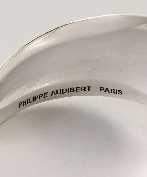 PHILIPPE AUDIBERT(フィリップ オーディベール)の「PHILIPPE AUDIBERT/フィリップ・オーディベール バングル BR6742:AR(ブレスレット・レディース・シルバー・FREE)」の4枚目の写真