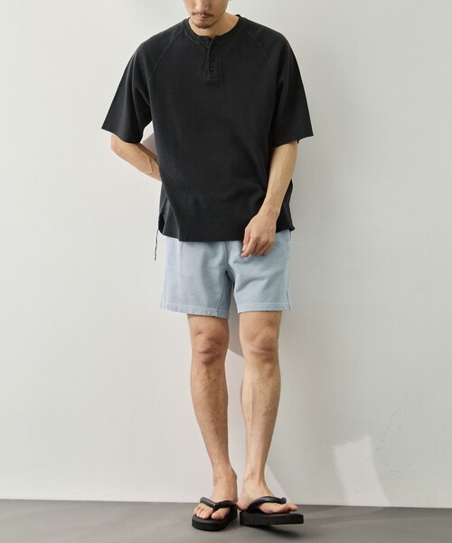 REMI RELIEF（レミレリーフ）の「SP加工裏毛ショーツ（その他パンツ・メンズ・グレー/サックスブルー/グリーン・M/L）」の18枚目の写真