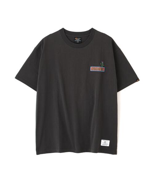 Alpha Industries(アルファインダストリーズ)の「【日本限定】Alpha Industries/アルファ インダストリーズ/ENDLESS JOURNEY T‐SHIRT/エンドレス ジャーニー Tシャツ(Tシャツ/カットソー・メンズ・ホワイト系2/チャコール/ネイビー・M/S/L/2XL/XL)」の12枚目の写真