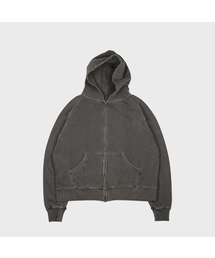 MMOGARDEN（エメモガーデン）の「pigment dyed hoodie zipup (3colors)（パーカー）」