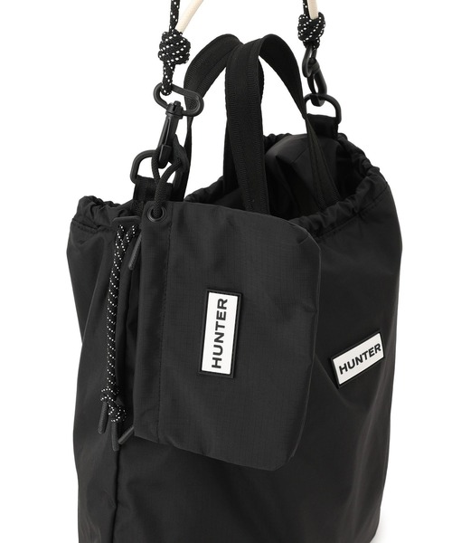 HUNTER(ハンター)の「【HUNTER for ADAM ET ROPE'】別注 TRAVEL MULTI FUNCTION TOTE(トートバッグ・レディース・ブラック・FREE)」の15枚目の写真