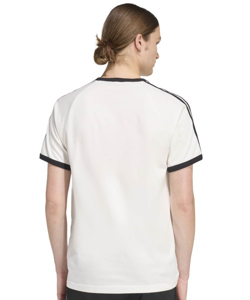 adidas(アディダス)の「adidas 3-STRIPES TEE / アディダス 3ストライプス Tシャツ(Tシャツ/カットソー・メンズ・ホワイト・M/S/XL/L/XXL)」の8枚目の写真