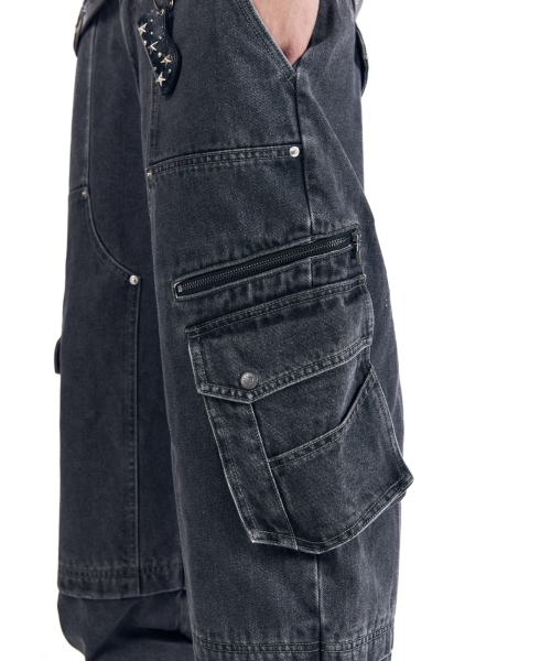 AAKAM(アーカム)の「Knee Incision Zippered Cargo Pants (Gray)(その他パンツ・レディース・その他・1/2)」の12枚目の写真