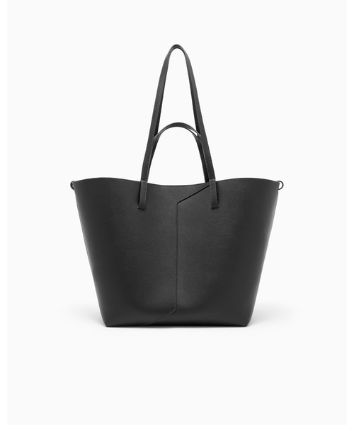 EMPORIO ARMANI(エンポリオアルマーニ)の「【エンポリオ アルマーニ】Emporio Armani 1981 レザートートバック(トートバッグ・レディース・オートミール/ブラック・FREE)」の6枚目の写真