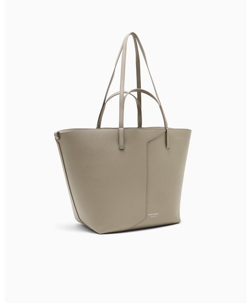 EMPORIO ARMANI(エンポリオアルマーニ)の「【エンポリオ アルマーニ】Emporio Armani 1981 レザートートバック(トートバッグ・レディース・オートミール/ブラック・FREE)」の12枚目の写真