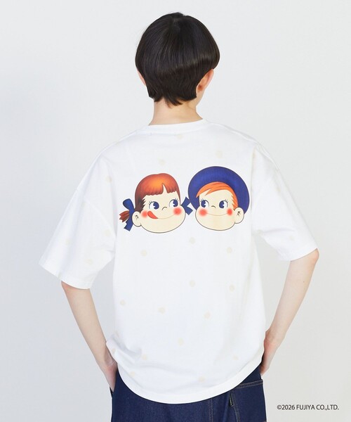 FRAPBOIS(フラボア)の「ミルキードットTシャツ(Tシャツ/カットソー・レディース・ホワイト/レッド/ブラック・2/1)」の5枚目の写真