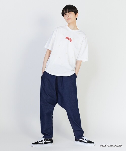 FRAPBOIS(フラボア)の「ミルキードットTシャツ(Tシャツ/カットソー・レディース・ホワイト/レッド/ブラック・2/1)」の9枚目の写真