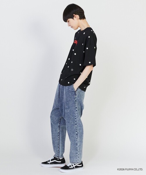 FRAPBOIS(フラボア)の「ミルキードットTシャツ(Tシャツ/カットソー・レディース・ホワイト/レッド/ブラック・2/1)」の12枚目の写真
