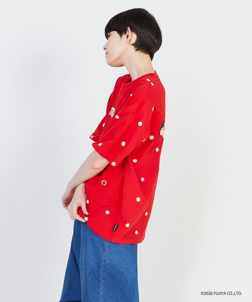 FRAPBOIS(フラボア)の「ミルキードットTシャツ(Tシャツ/カットソー・レディース・ホワイト/レッド/ブラック・2/1)」の17枚目の写真