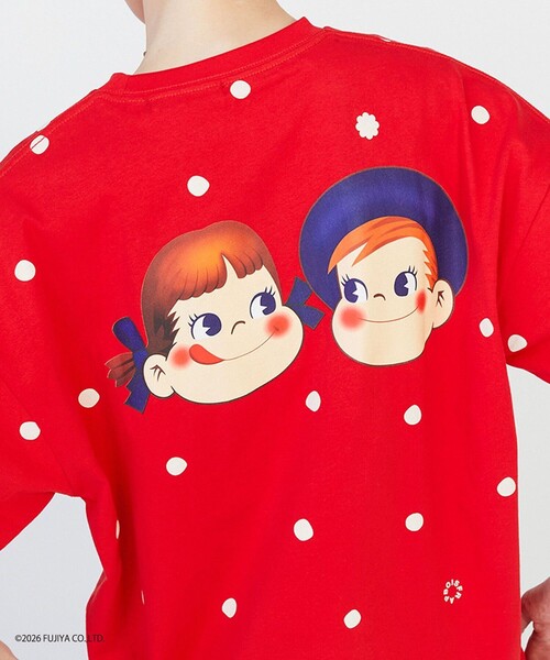 FRAPBOIS(フラボア)の「ミルキードットTシャツ(Tシャツ/カットソー・レディース・ホワイト/レッド/ブラック・2/1)」の19枚目の写真