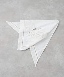 collex | カットワーク刺繍トライアングルスカーフ(ストール/ショール)