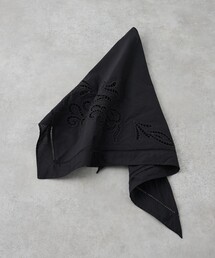 collex | カットワーク刺繍トライアングルスカーフ(ストール/ショール)