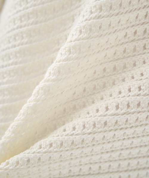STUDIOUS(ステュディオス)の「【STUDIOUS】SKIPPER KNIT(ニット/セーター・メンズ・ブラック/アイボリー・1/2)」の7枚目の写真