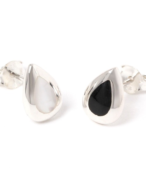 niko and...（ニコアンド）の「≪Silver925≫ ドロップピアス（ピアス（両耳用）・レディース・ブラック/ホワイト・0）」の3枚目の写真