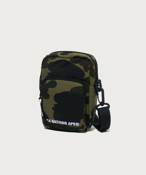 A BATHING APE(アベイシングエイプ)の「1ST CAMO MINI SHOULDER BAG(ショルダーバッグ・メンズ・イエロー/グリーン・FREE)」の3枚目の写真