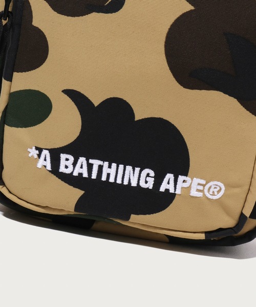 A BATHING APE(アベイシングエイプ)の「1ST CAMO MINI SHOULDER BAG(ショルダーバッグ・メンズ・イエロー/グリーン・FREE)」の8枚目の写真