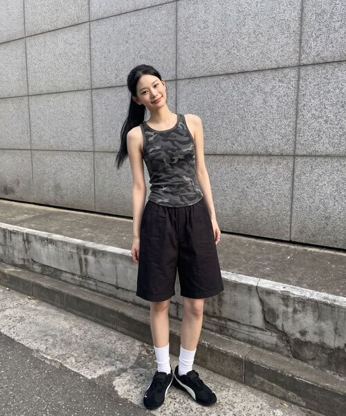 LETTERCOMO(レテルコモ)の「エッセンシャルイージーバンディングショーツブラック(その他パンツ・レディース・ブラック・MEDIUM/LARGE)」の8枚目の写真