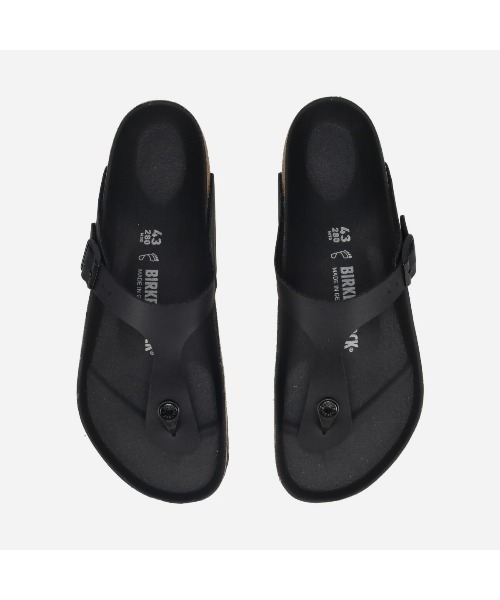 BIRKENSTOCK(ビルケンシュトック)の「BIRKENSTOCK GIZEH BIRKO FLOR -REGULAR- ビルケンシュトック ギゼ ビルコフロー レギュラーフィット / BKS-1029143(サンダル・メンズ・ブラック・42/40/39/43/44/45/41)」の2枚目の写真