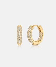 モアナサイト ミニフープピアス - ゴールド