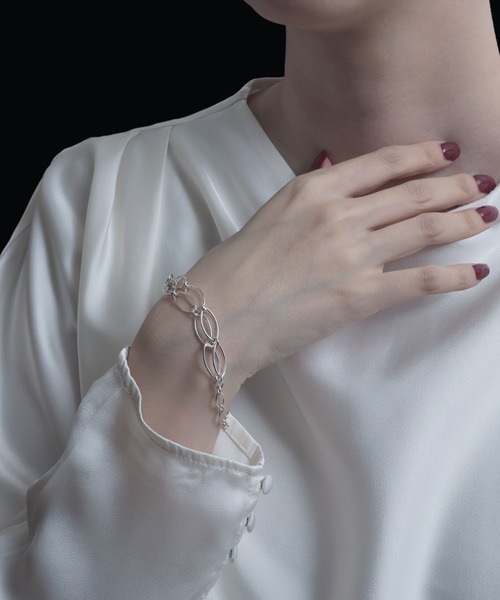 YArKA/ヤーカ】dual architect oval chain bracelet [dudu2] / 2ライン