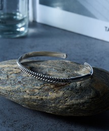MILITARY(�~���^���[)�́yMAISON CLUB�zVintage Center Twist Bangle Silver925 KUN(�o���O��/���X�g�o���h)