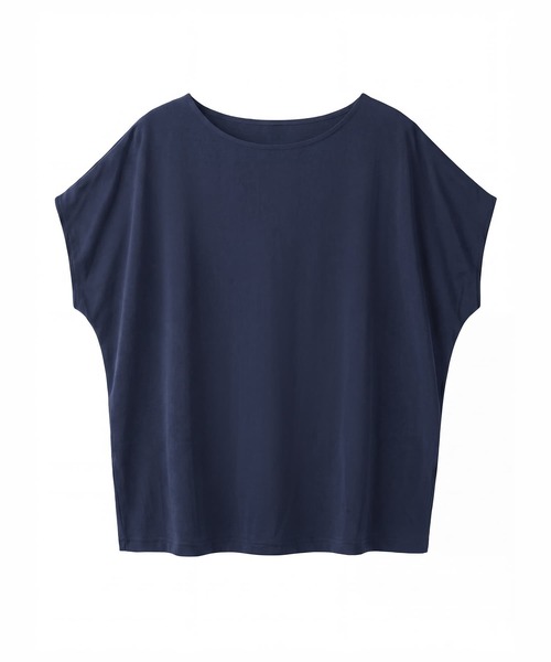 STYLE DELI(スタイルデリ)の「【DELI by】ゆる美シルエットドルマントップス(Tシャツ/カットソー・レディース・ブラック/ホワイト/ネイビー/ブラウン・M)」の18枚目の写真
