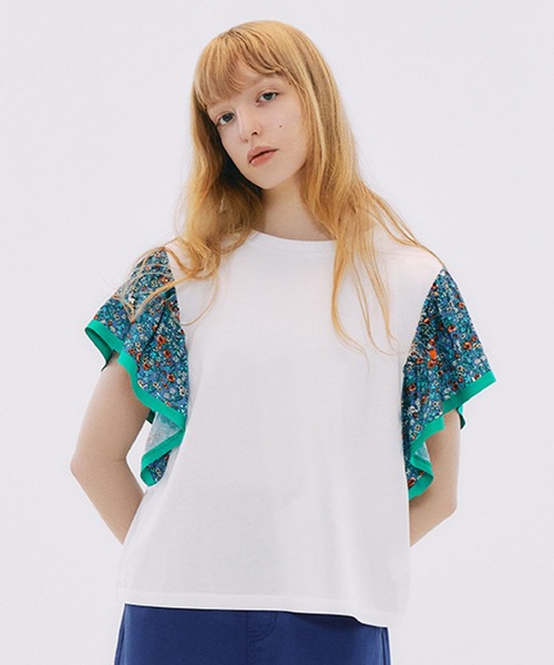 tsumori chisato by studio clip】ワッフルスリーブTシャツ（Tシャツ