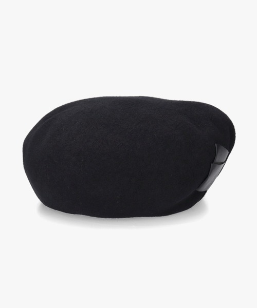 arth(アース)の「arth Put in Ribbon Beret / アース(ハンチング/ベレー帽・レディース・ブラウン/ライトグレー/ブラック・M/57.5cm)」の5枚目の写真