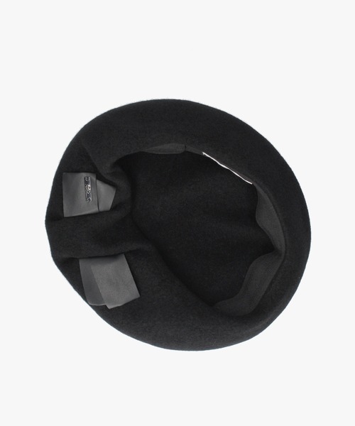 arth(アース)の「arth Put in Ribbon Beret / アース(ハンチング/ベレー帽・レディース・ブラウン/ライトグレー/ブラック・M/57.5cm)」の8枚目の写真