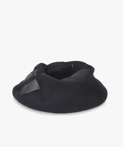 arth(アース)の「arth Put in Ribbon Beret / アース(ハンチング/ベレー帽・レディース・ブラウン/ライトグレー/ブラック・M/57.5cm)」の10枚目の写真