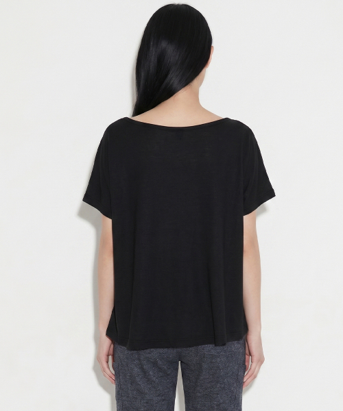 SETSETSET(セットセットセット)の「ブルーブルームフレアTシャツ(Tシャツ/カットソー・レディース・その他・ONE SIZE)」の9枚目の写真