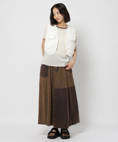 niko and...（ニコアンド）の「ベルトアソートフレアスカート（デニムスカート・レディース・ライトブルー/ネイビー/ブラウン/その他9・MEDIUM/LARGE）」の22枚目の写真