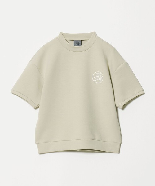 UNITED ARROWS GOLF(ユナイテッドアローズゴルフ)の「ウィメンズ ショートスリーブ モックネック スウェット(Tシャツ/カットソー・レディース・イエロー/ライム/オフホワイト・S/L/M)」の5枚目の写真